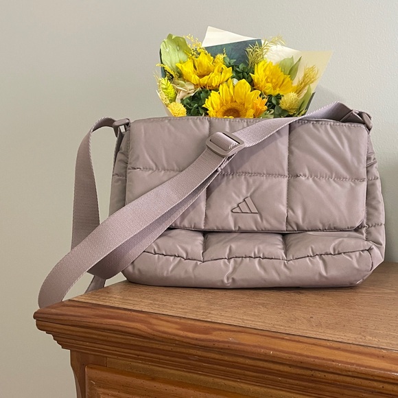 adidas Handbags - Adidas Women's Crossbody Bag in Taupe